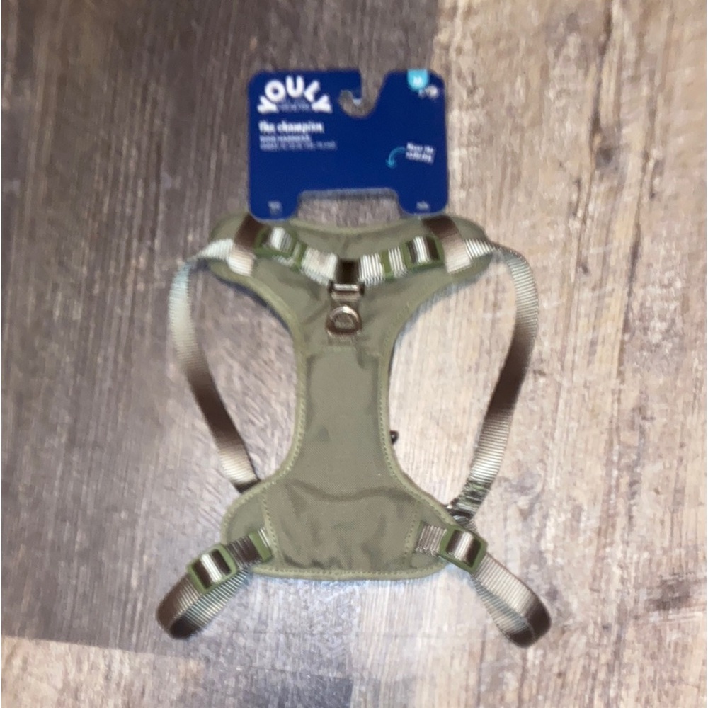 Olive Green Dog Harness